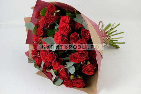 Букет роз Коррида купить в Москве недорого